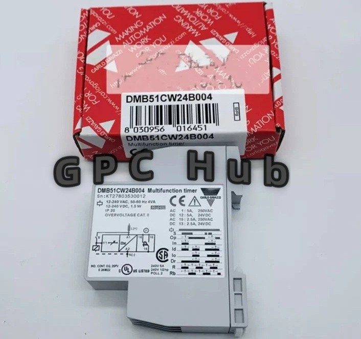 1PCS New original Carlo Gavazzi DMB51CW24B004 Solid State Relay  Fast delivery