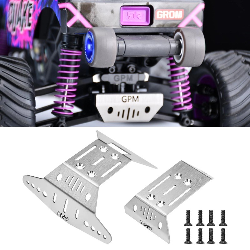 Chassis Guard Plate For ARRMA 1/16 QUAKE GORGON GROM 4X4 RTR Brushed Monster RC