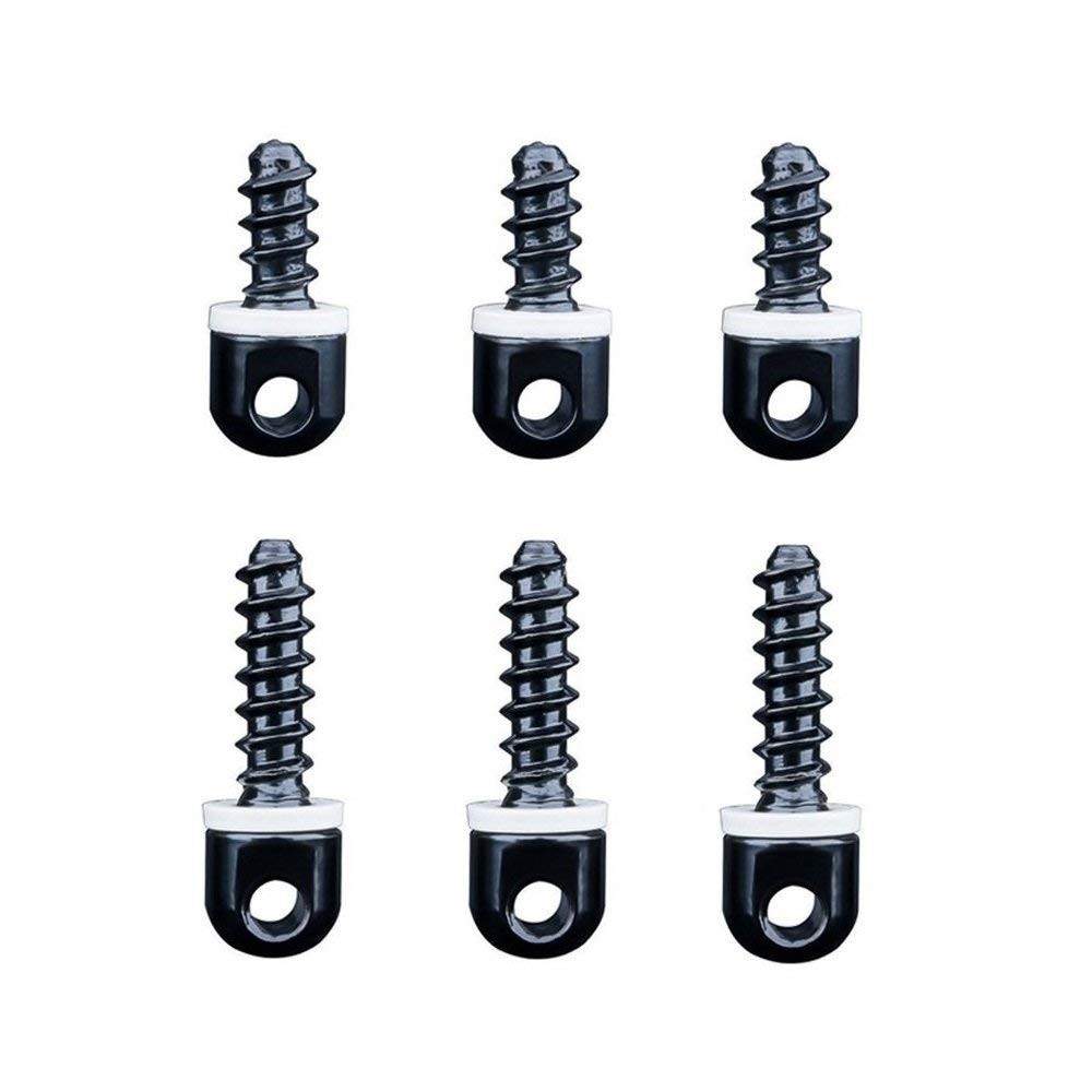 SHWEAPY Sling Swivel Studs Wood Screw Studs,6 Pcs Mounting Kit