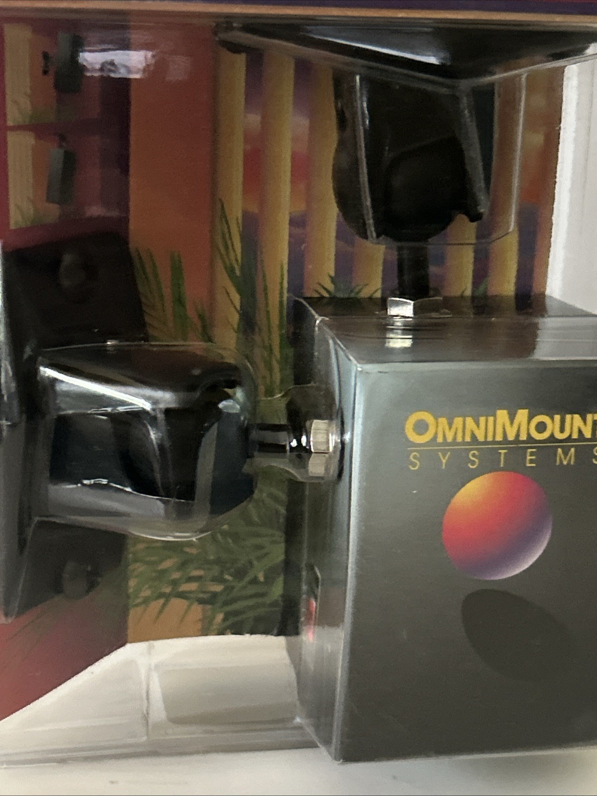 Omni Mount Systems Universal Speaker Mounting Kit Black **NEW Sealed