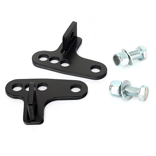 Adjustable 1 + 2 + 3 Rear Lowering Link Kit Sportster 883 + Sportster Black#5