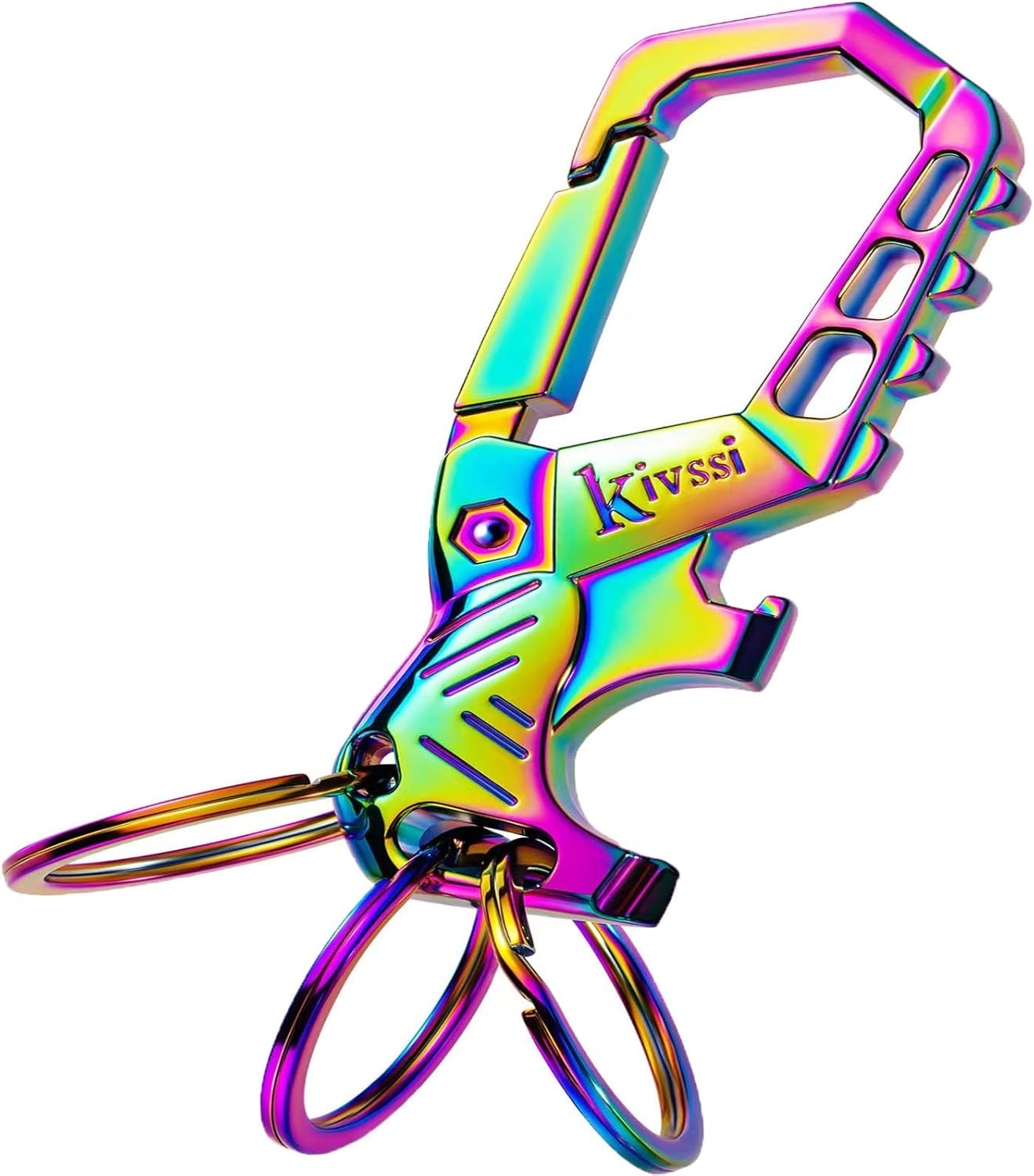 Heavy duty metal keychains, Carabiner clip Car key chains,Fashion family keychai
