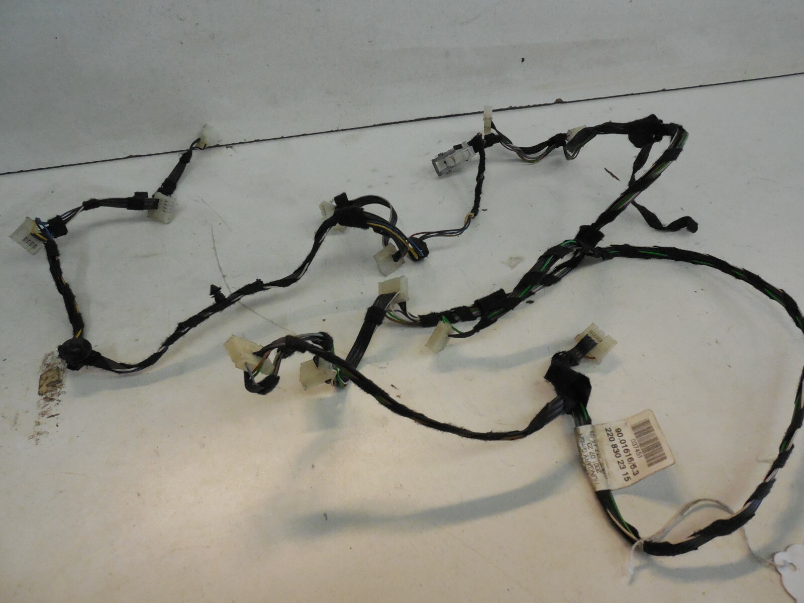 00-06 Mercedes W215 CL Class Climate Control Module Actuator Wiring Set OEM