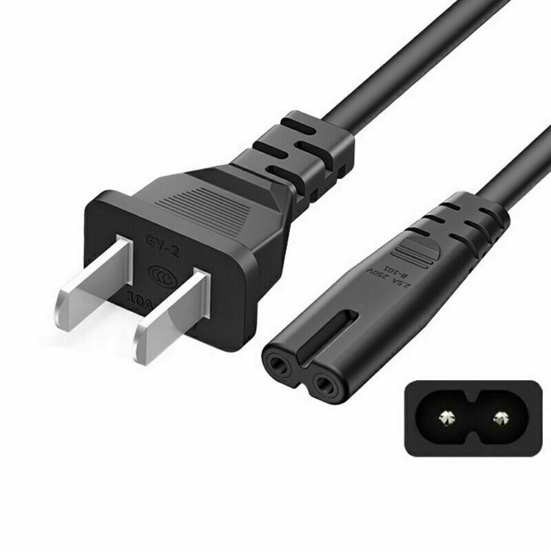 Power Cable for PS4/PS4 Slim, PS3, Xbox One S/X, Xbox Series X/S - 6ft Figure 8