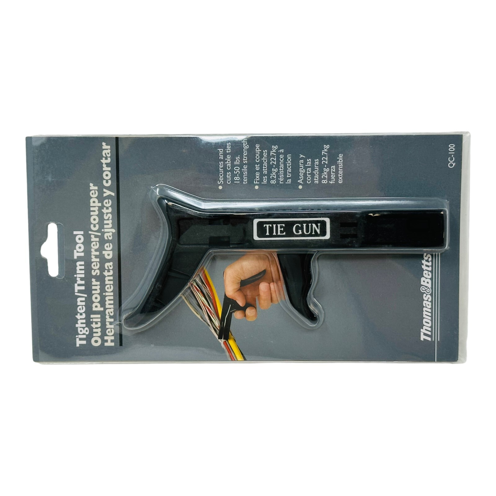 THOMAS & BETTS QC-100 TIGHTEN/TRIM TOOL NEW/UNUSED SURPLUS