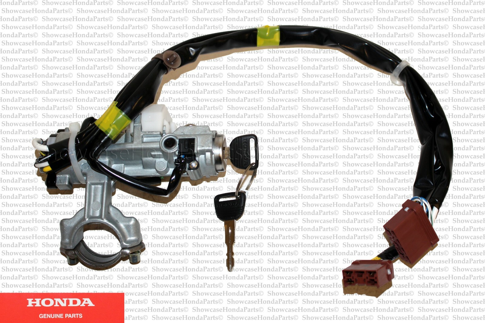 Genuine Honda OEM Steering Lock And Ignition Switch w/Keys Fits: 1996-2000 Civic