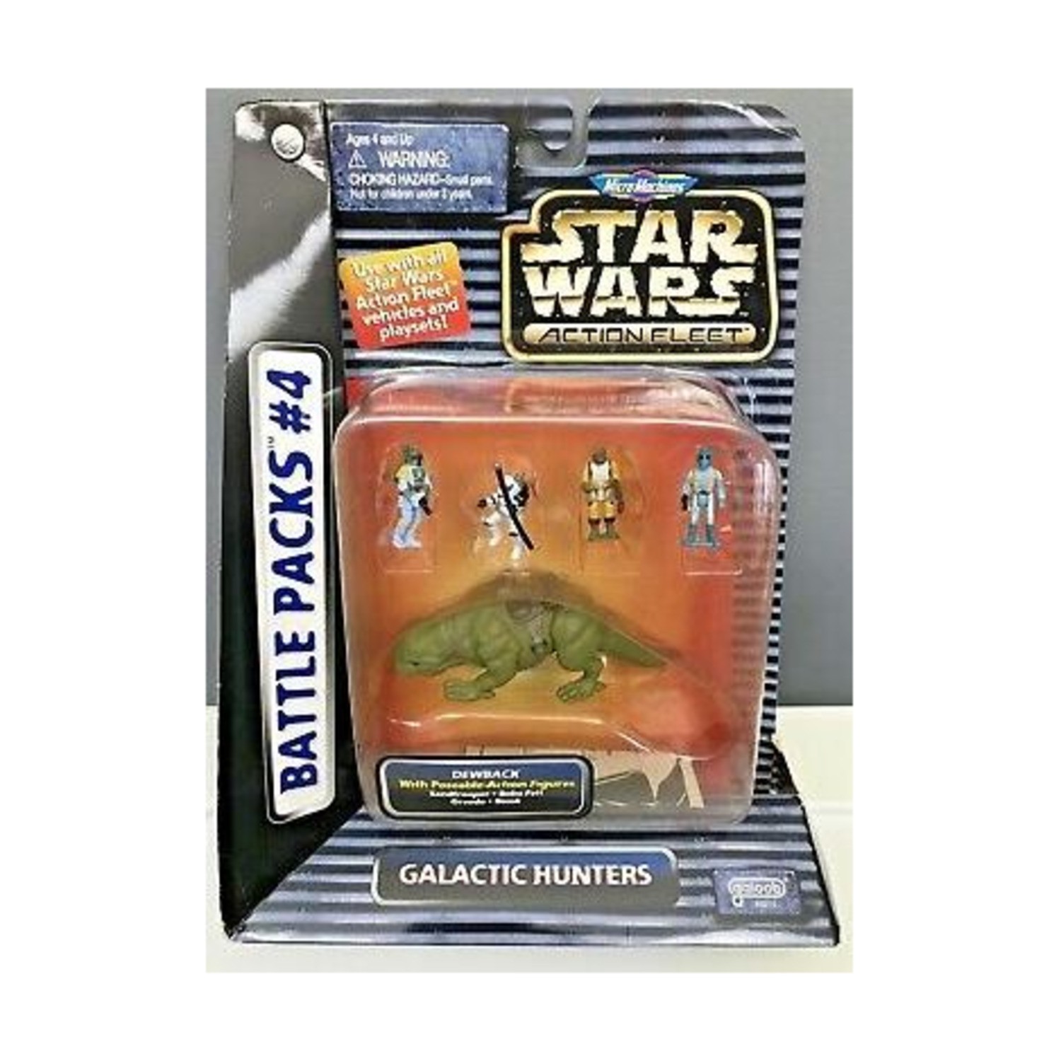 Galoob Star Wars Action Fleet Battle Pack #4 - Galactic Hunters Pack New