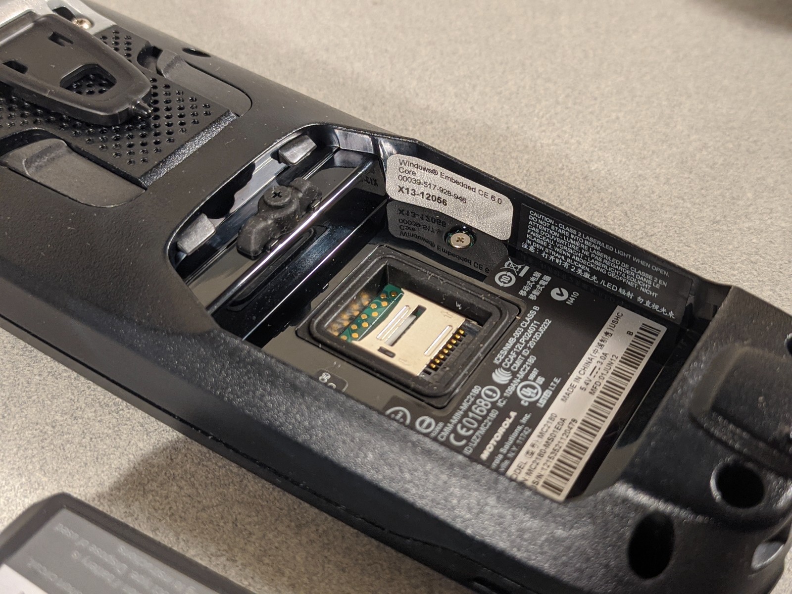 Motorola MC2180 PDA Barcode Scanner