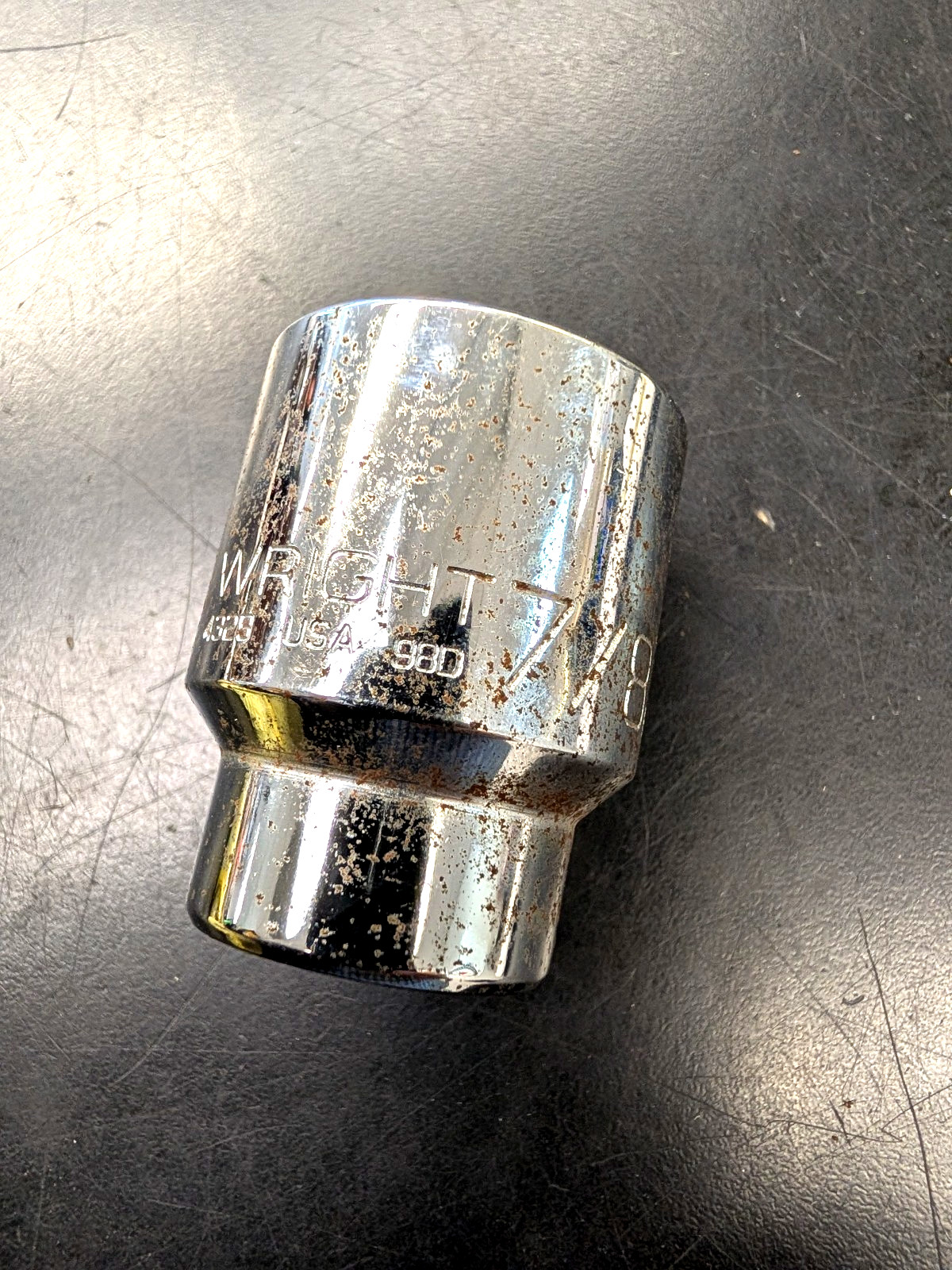 Wright Tool 7/8" X  1/2" Dr.  8 Point Standard Socket - 4328-Made in USA-F Ship