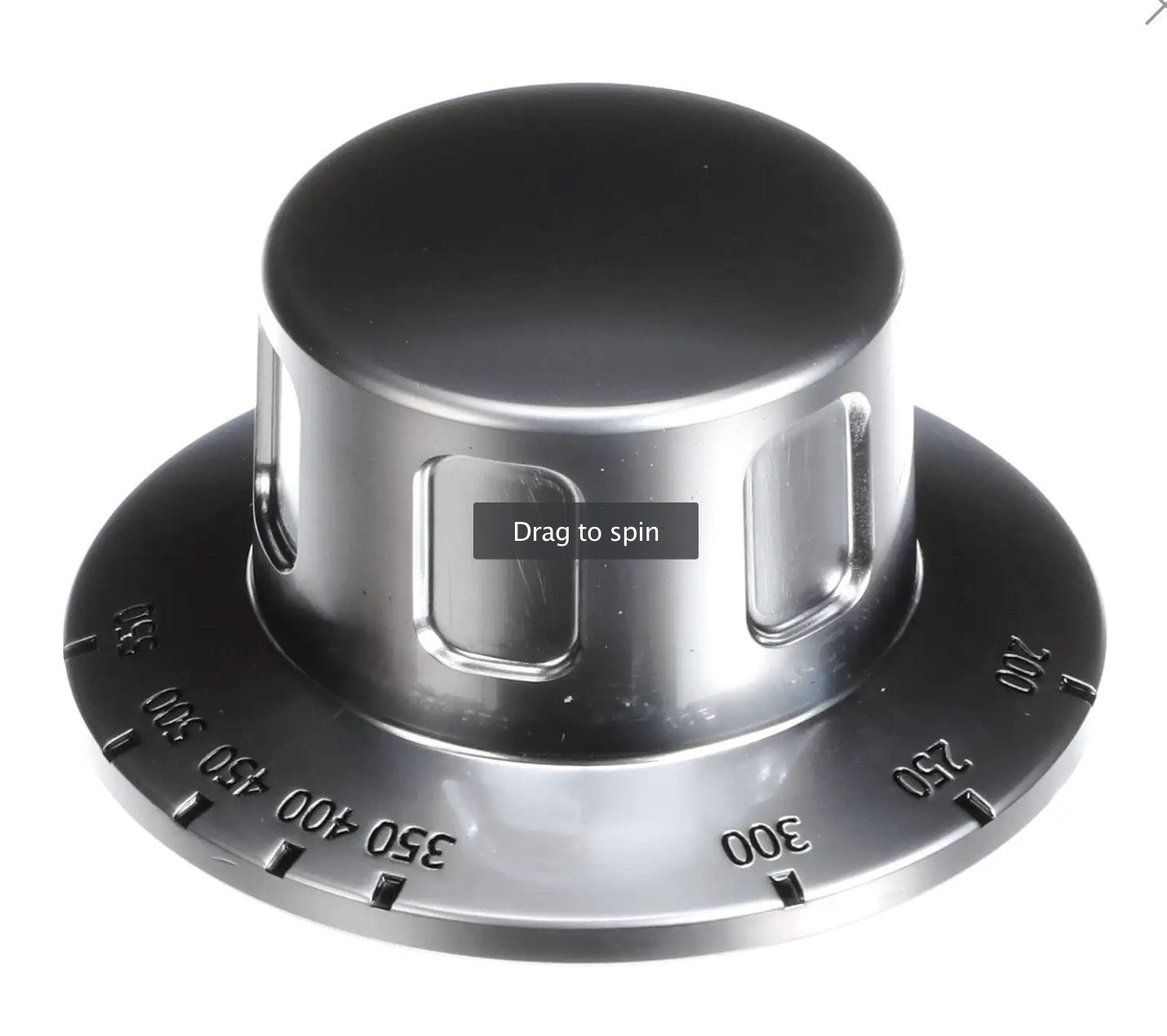 Imperial 39783 Knob, Griddle, 200-550F, ITG/IR
