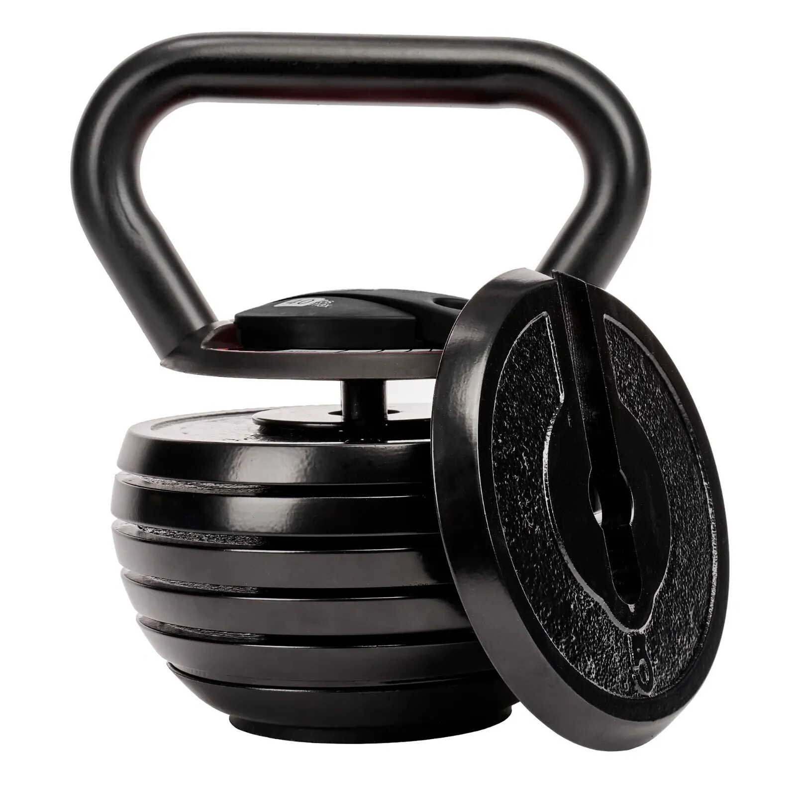 Critical Supplie 40-lb Adjustable Kettlebell - Black
