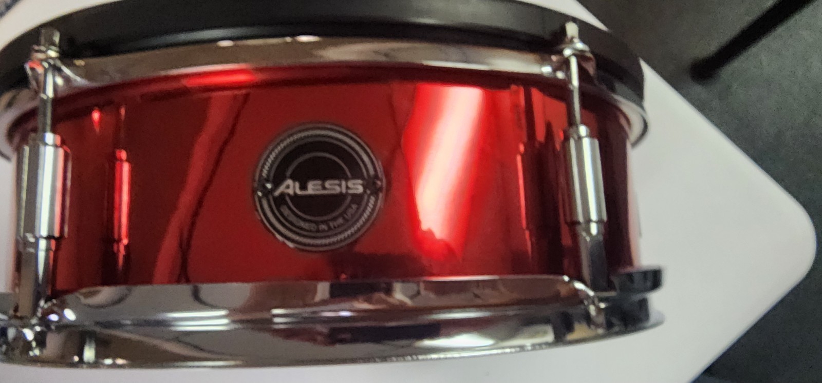 14" Alesis electronic snare drum.