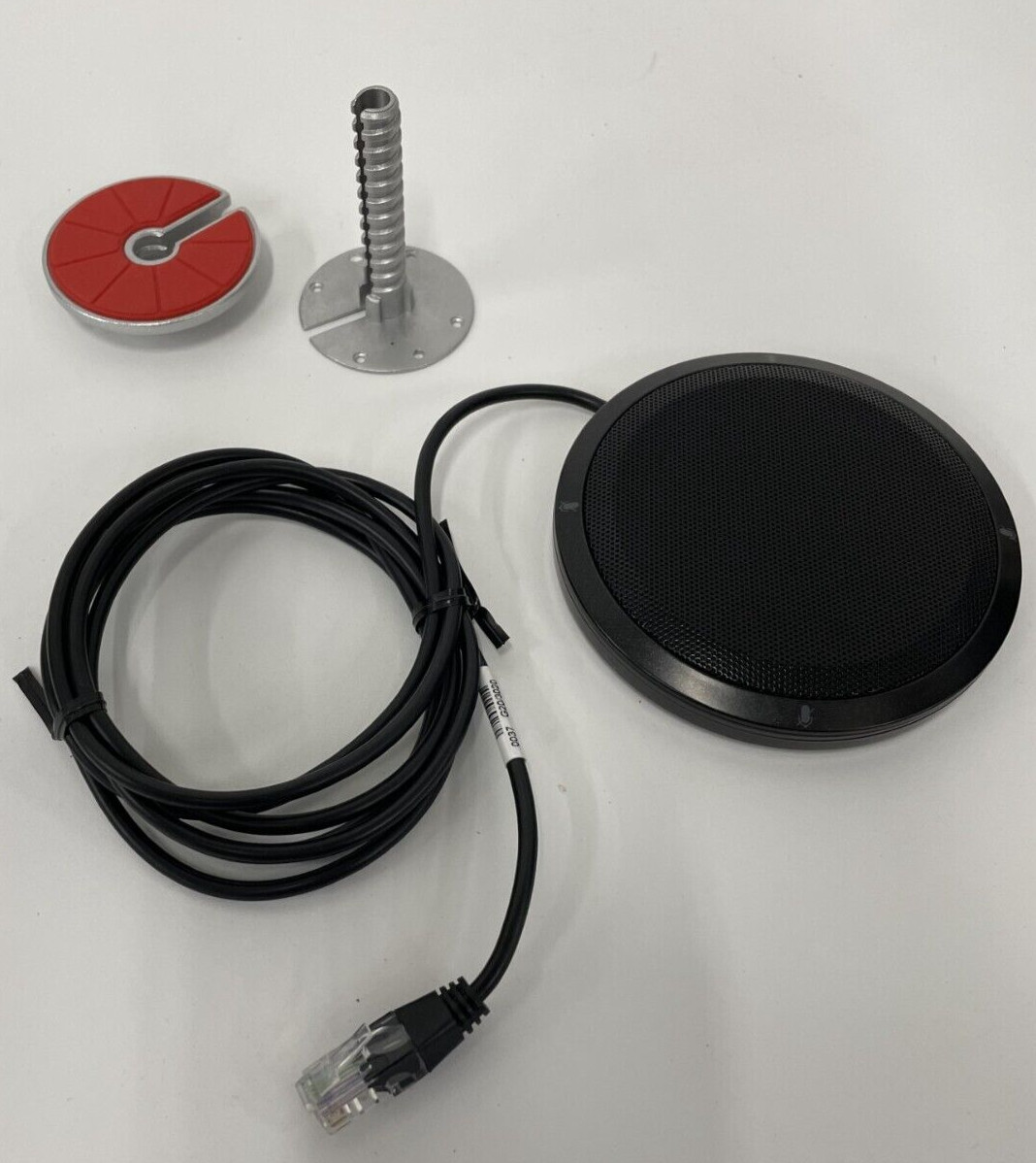 Biamp Systems Parlé TTM-XEX Beamtracking Tabletop Microphone & Mounting Bracket