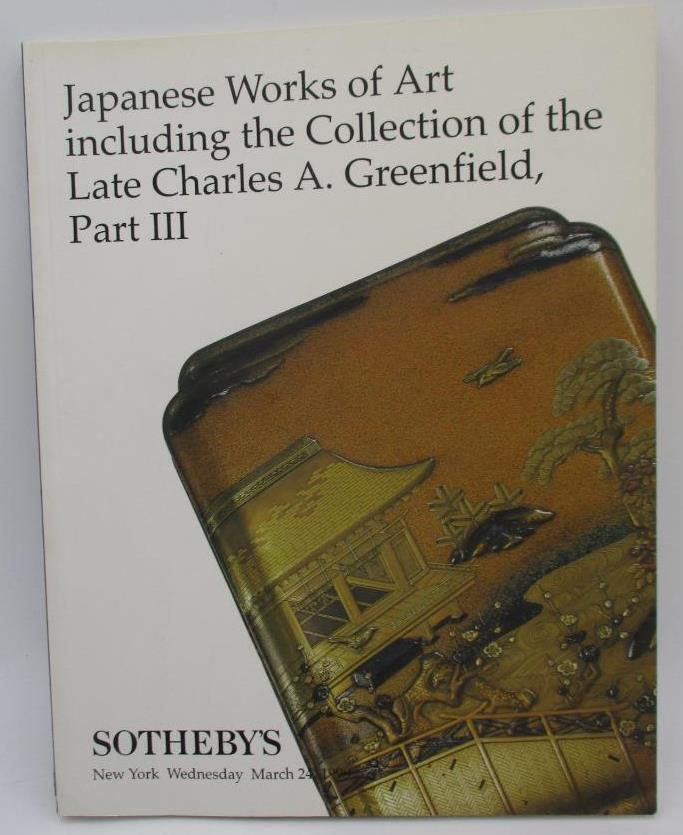 Sotheby's 1999 Japanese Works of Art Charles Greenfield Auction Catalog Part III