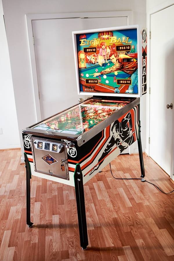 Bally EIGHT BALL Pinball Machine CABINET Decal Set