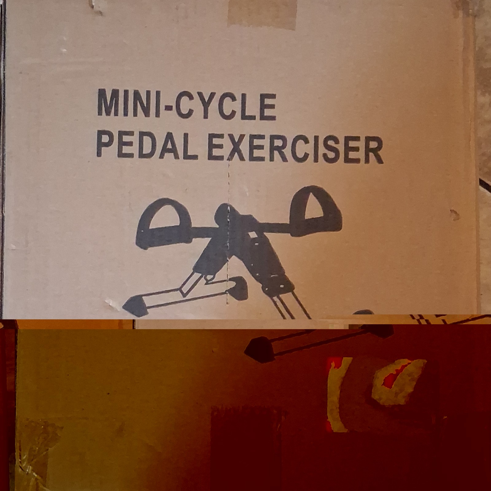 MINI-CYCLE PEDAL EXERCISER, NEW