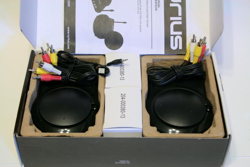 Nyrius NY-GS3200 5.8GHz 6 Channel Wireless Audio Video Sender
