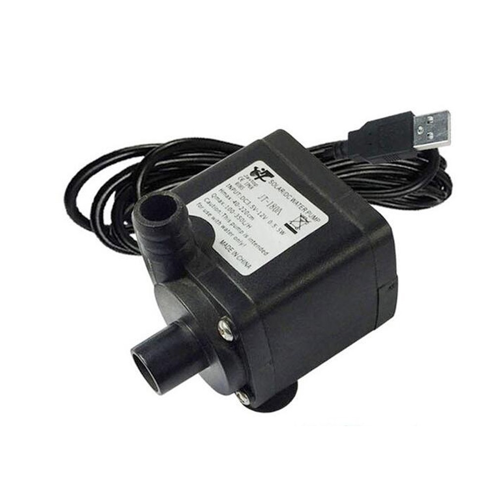 180A DC USB 5-24V Mini Brushless Water Pumps Amphibious 0.5A 6W Submersible Pump