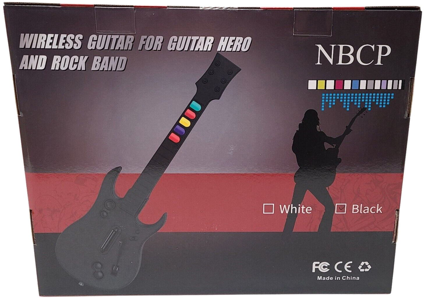 NEW PS3 Guitar Hero III 3 & Rock Band Wireless Controller + Game Bundle Set Kit