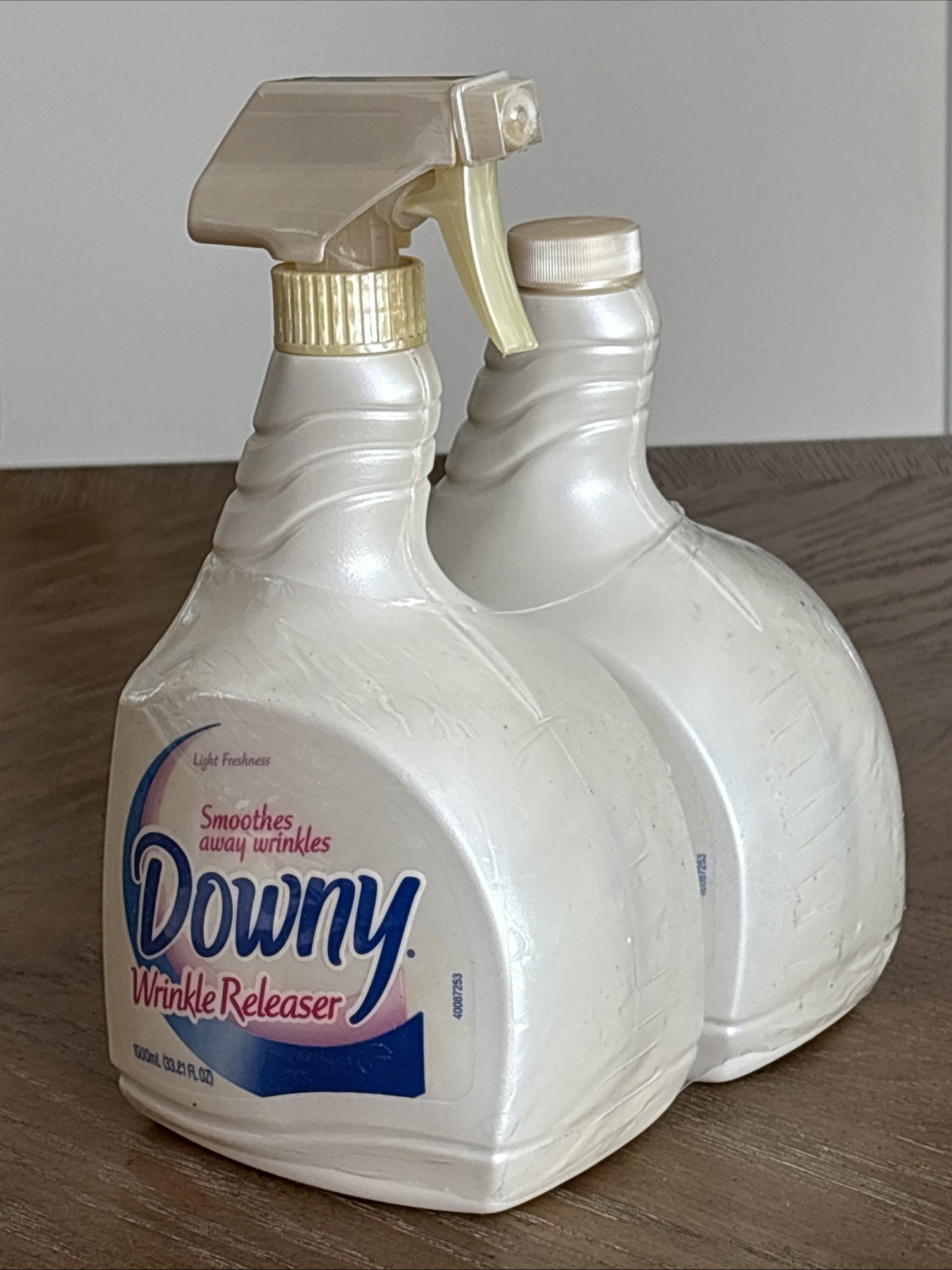 Pack Of 2 Downy Wrinkle Releaser ORIGINAL Light Fresh Scent 33.81oz Ea RETIRED