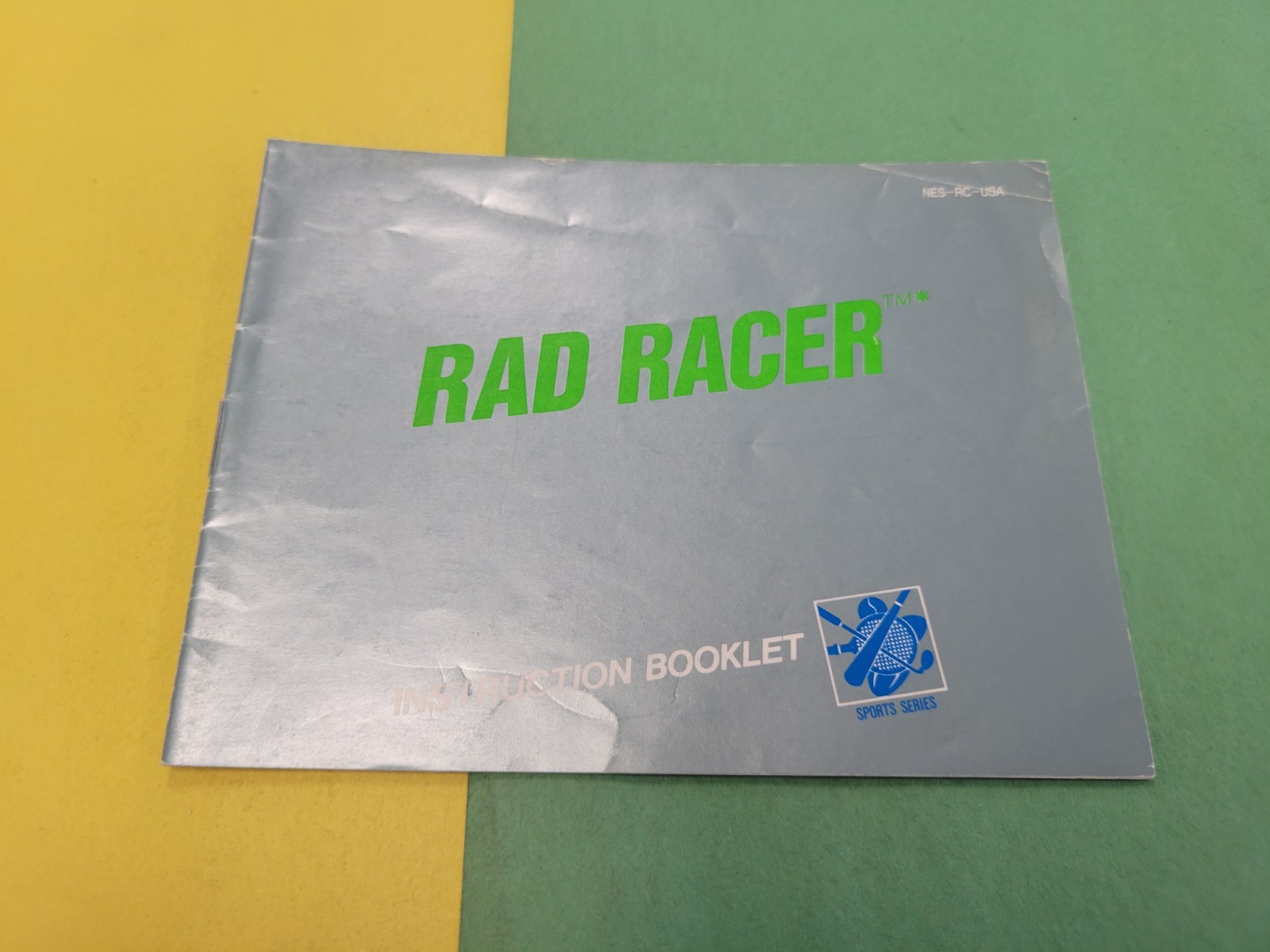 rad racer nes manual