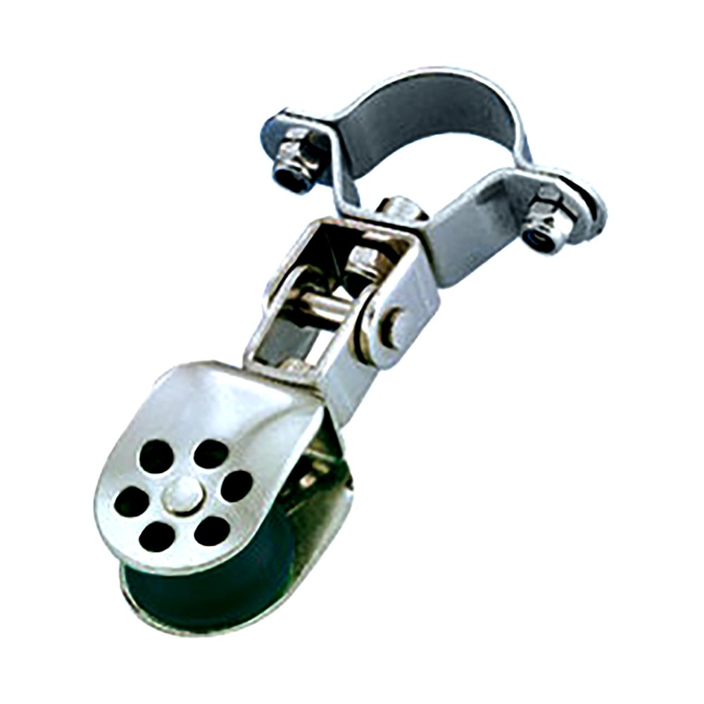 Wichard Stainless Steel Single Block - 25mm Sheave Diameter f/25mm Stanchion ...