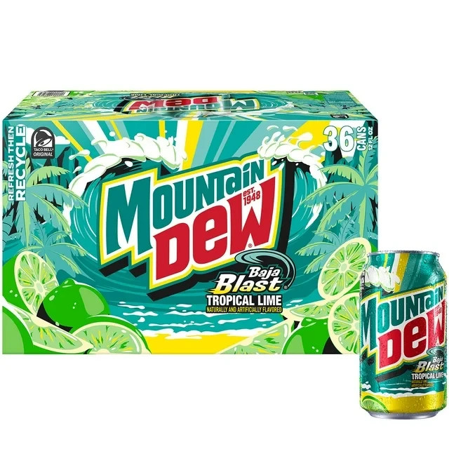 Mtn Dew Baja Blast (30 pack)