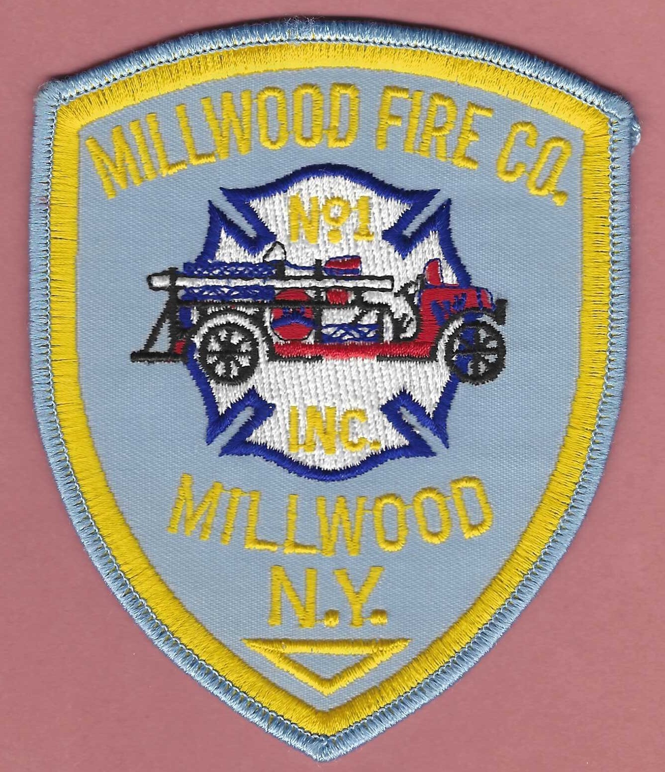 MILLWOOD NEW YORK VOLUNTEER FIRE COMPANY PATCH