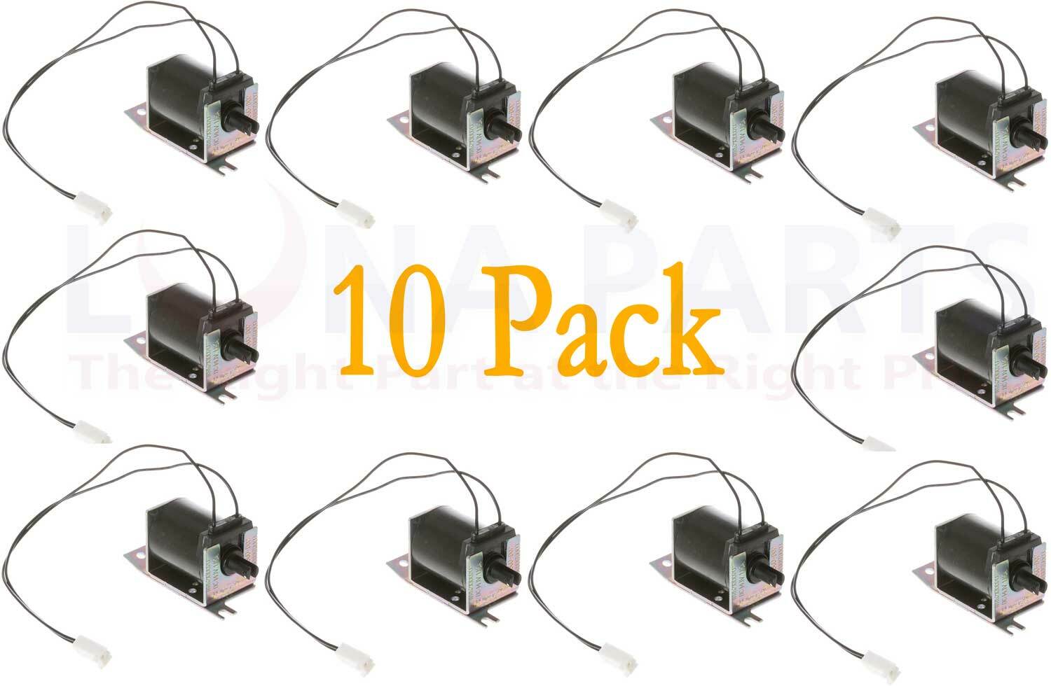 10 Pack - Icemaker Solenoid for GE Hotpoint AP3963333, PS1483583, WR62X10055