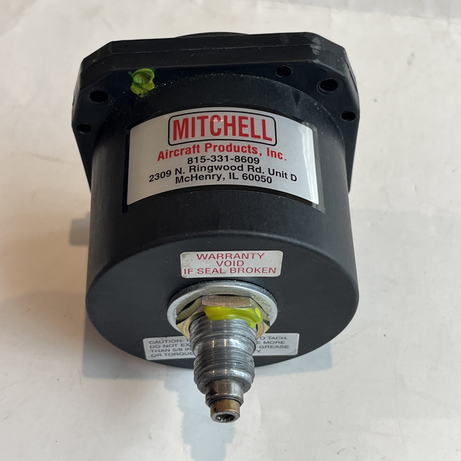 MITCHELL MECHANICAL RECORDING TACHOMETER P/N D1-112-512