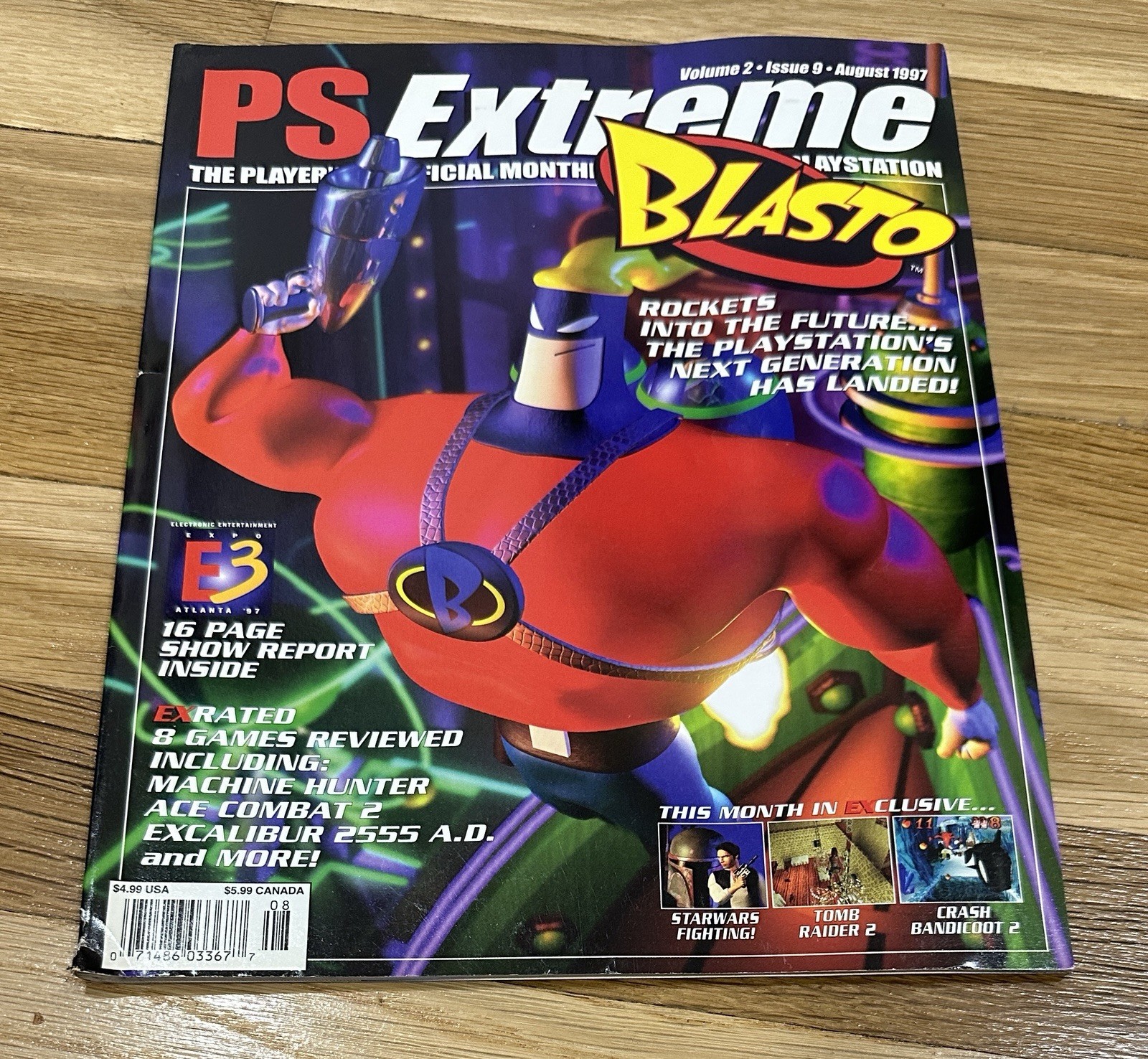 PS Extreme Magazine Blasto Volume 2 Issue 9 August 1997