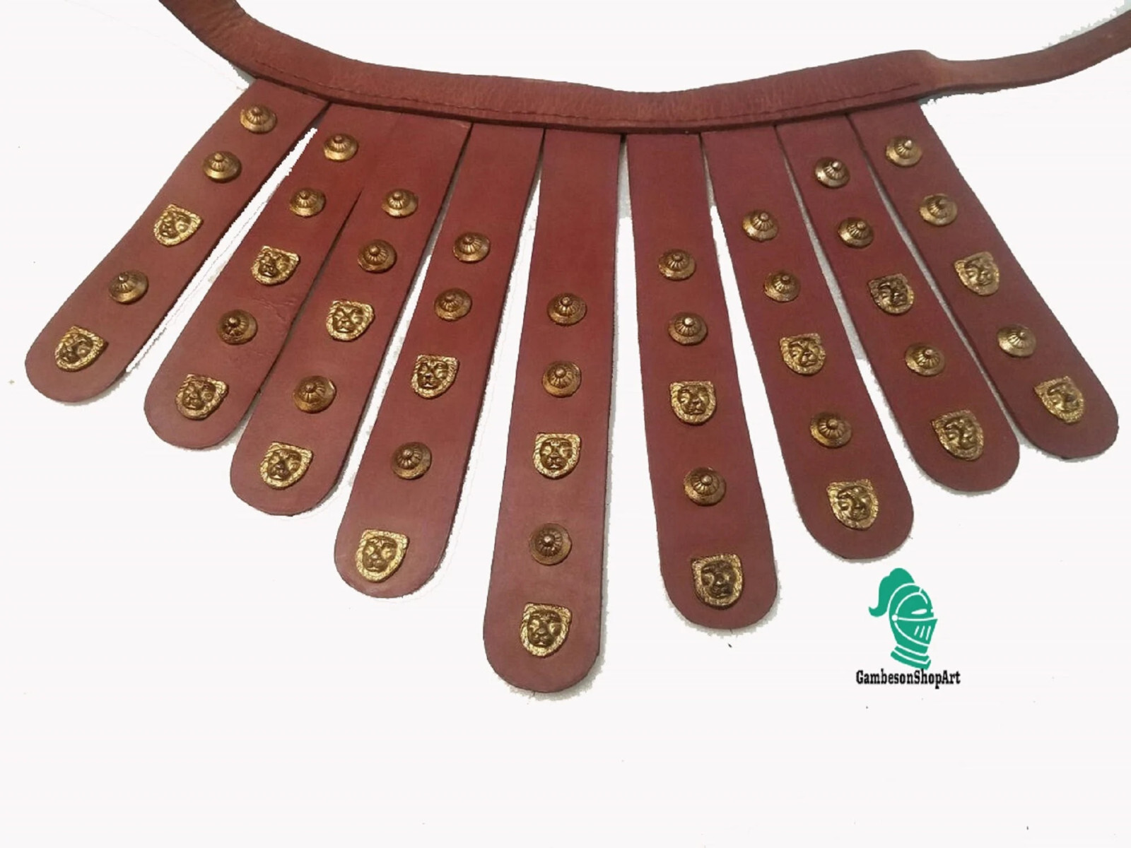 Brown Greek Centurion Belt | Cingulum | Military Soldier Legionary Leather Belt