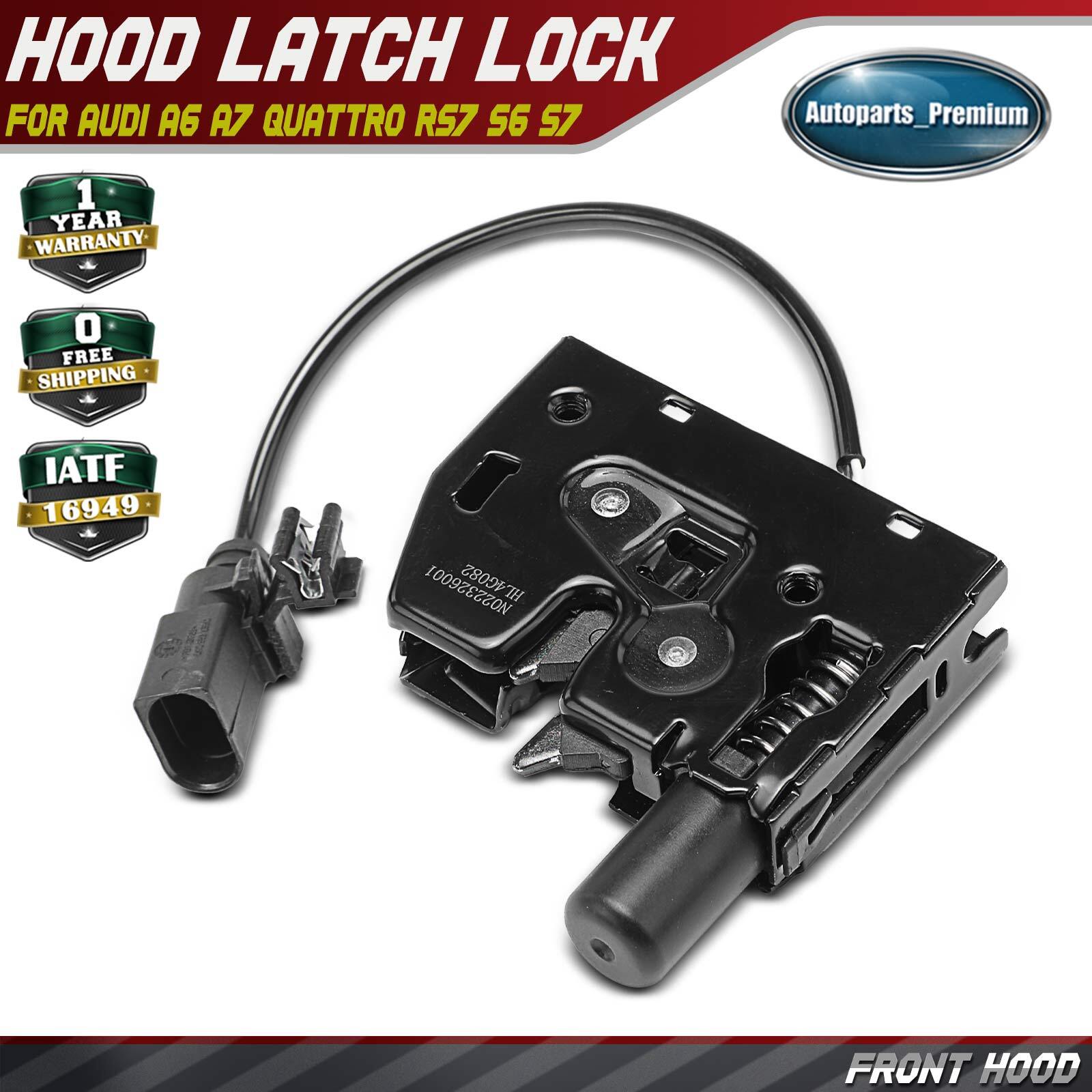 Front Hood Latch Lock for Audi A6 Quattro 2012-2015 A7 Quattro 12-16 RS7 S6 S7