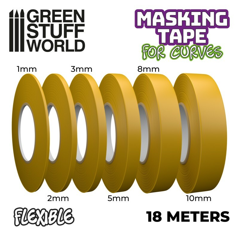Flexible Masking Tape - 1mm - Scenography scale models