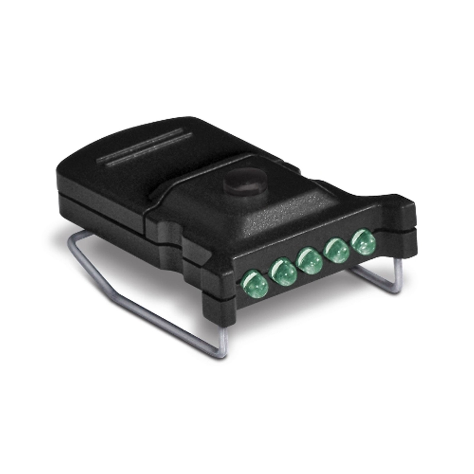 Cyclops Micro Hat Clip 10 Lumen Light w/ 5 LED Green Bulbs