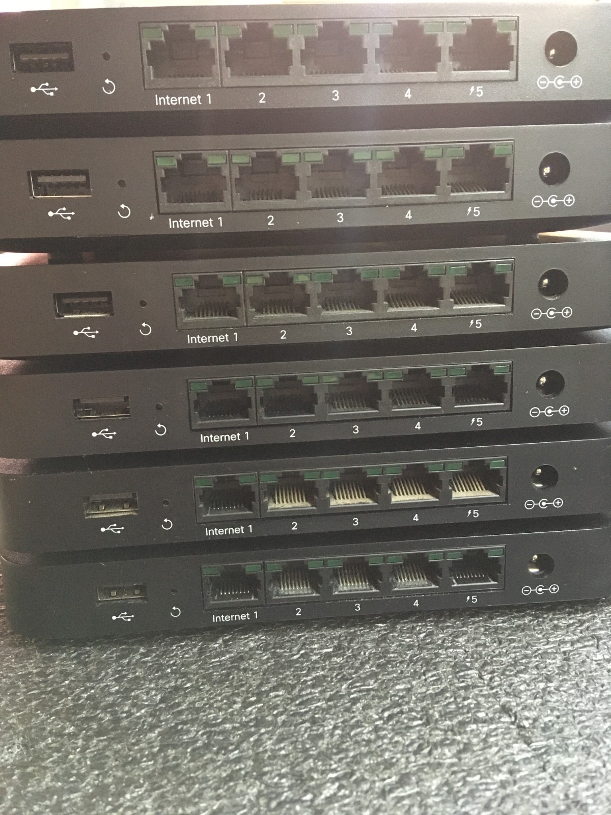 Lot of 6 Cisco Meraki Z3 Model Z3-HW
