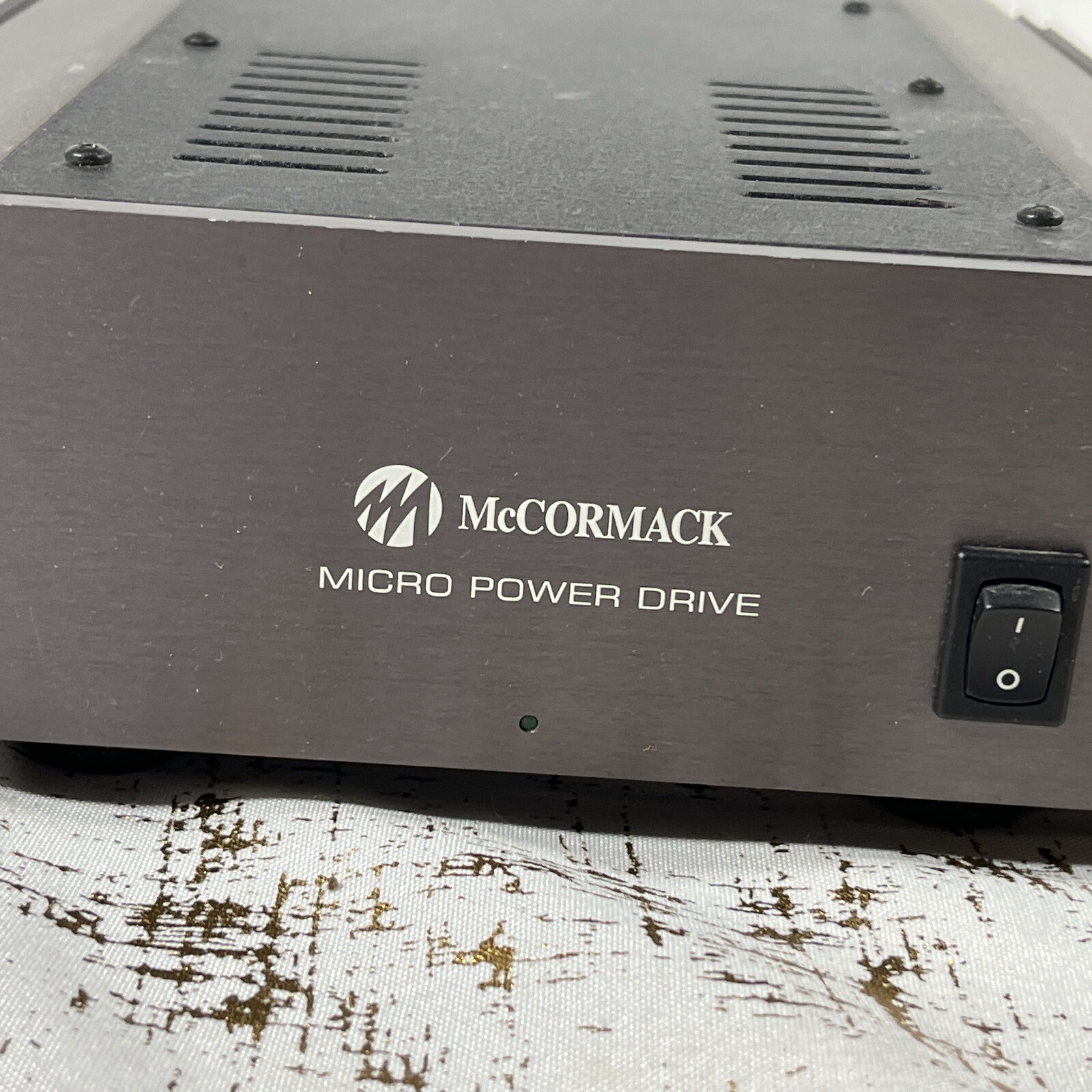 2 Pc Set McCormick Micro Line Drive Power Drive Amp Preamp Rare Audiophile VTG