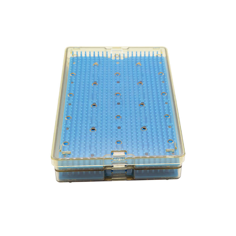 Double layer surgical box surgical tray sterilization case box with mat PPSU