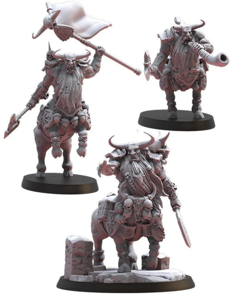 Bul-Thaurs Unit (Set of 5) - 28-32mm Infernal - Resin Tabletop Miniatures