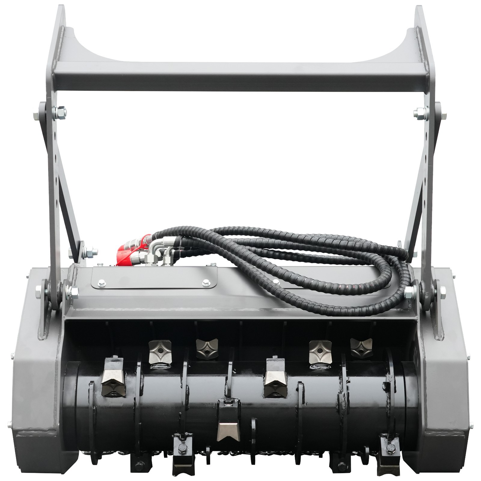 FREE SHIP HUAYEE Mulcher Forestry attachment for HY480C/D mini skid steer