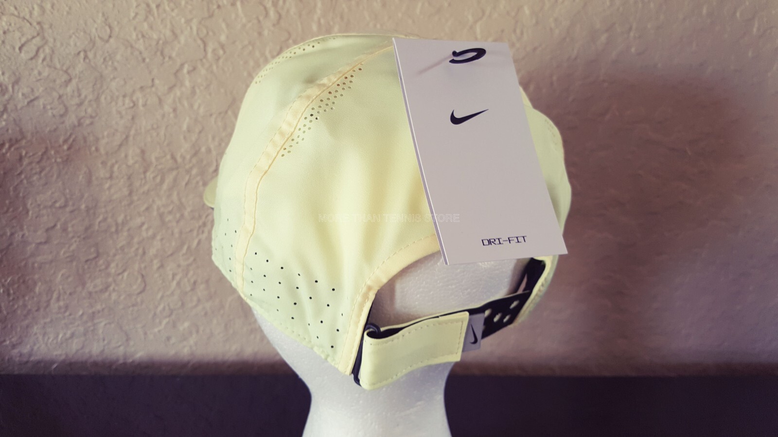 Nike Women Adjustable Cap Featherlight DC4090-821 Yellow Gray