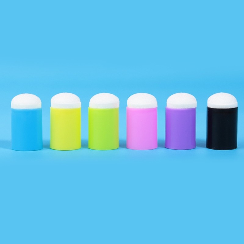 12 Pieces/Set for Creative Finger Sponge for Creative Small Fingertip Sponge Sta
