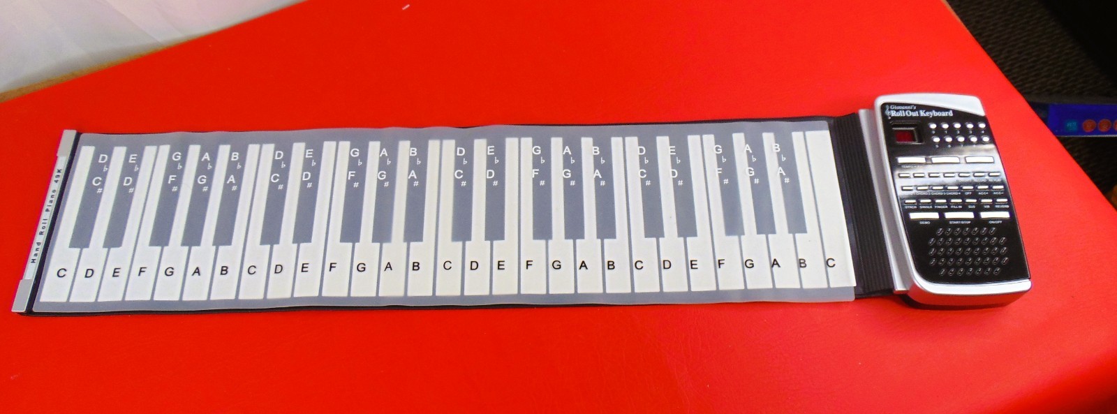 Giovanni's Roll Out Keyboard 49 Keys C2-C6/E6 Standard Piano Key Board