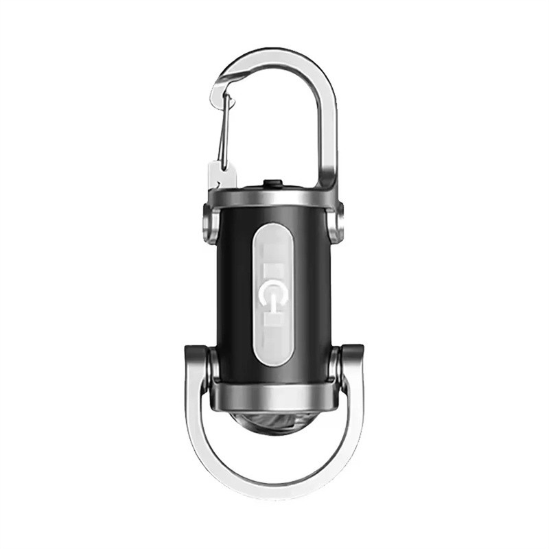 NEW Super Bright LED Mini Flashlight USB Rechargeable Pocket Keychain Torch