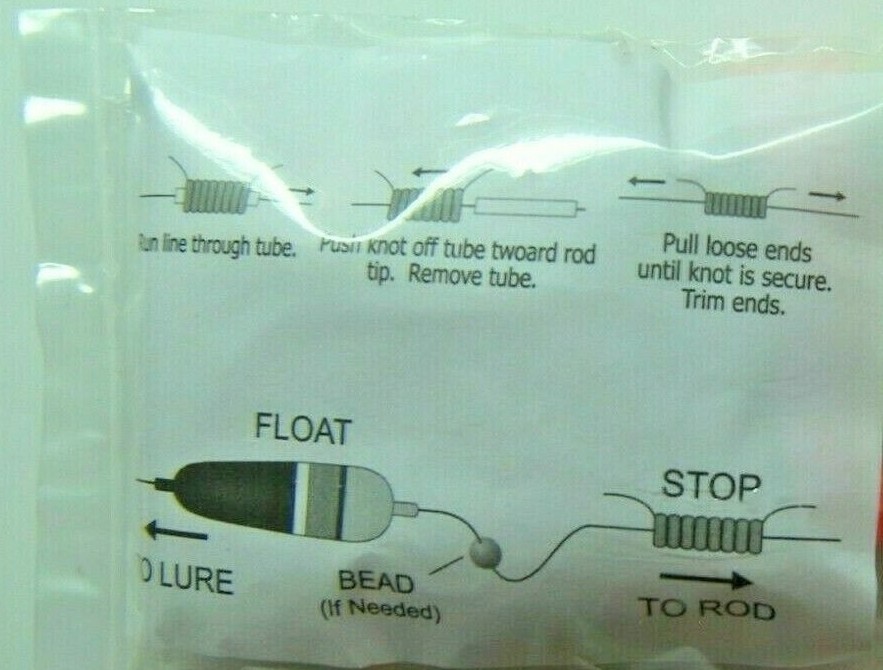 Beau-Mac Super Slip Float EVA Foam Core Drift or lake 1 Bobber Stop NEW #ESSFL