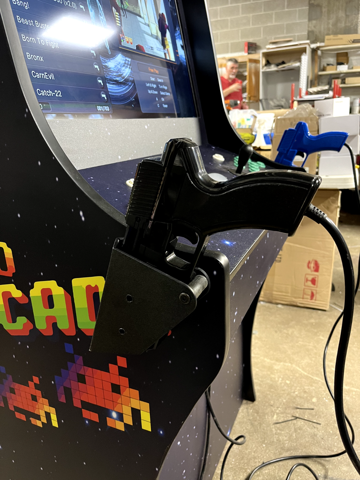 Full Size Ultimate Gaming Arcade with Dual Light Guns - 32 " Screen