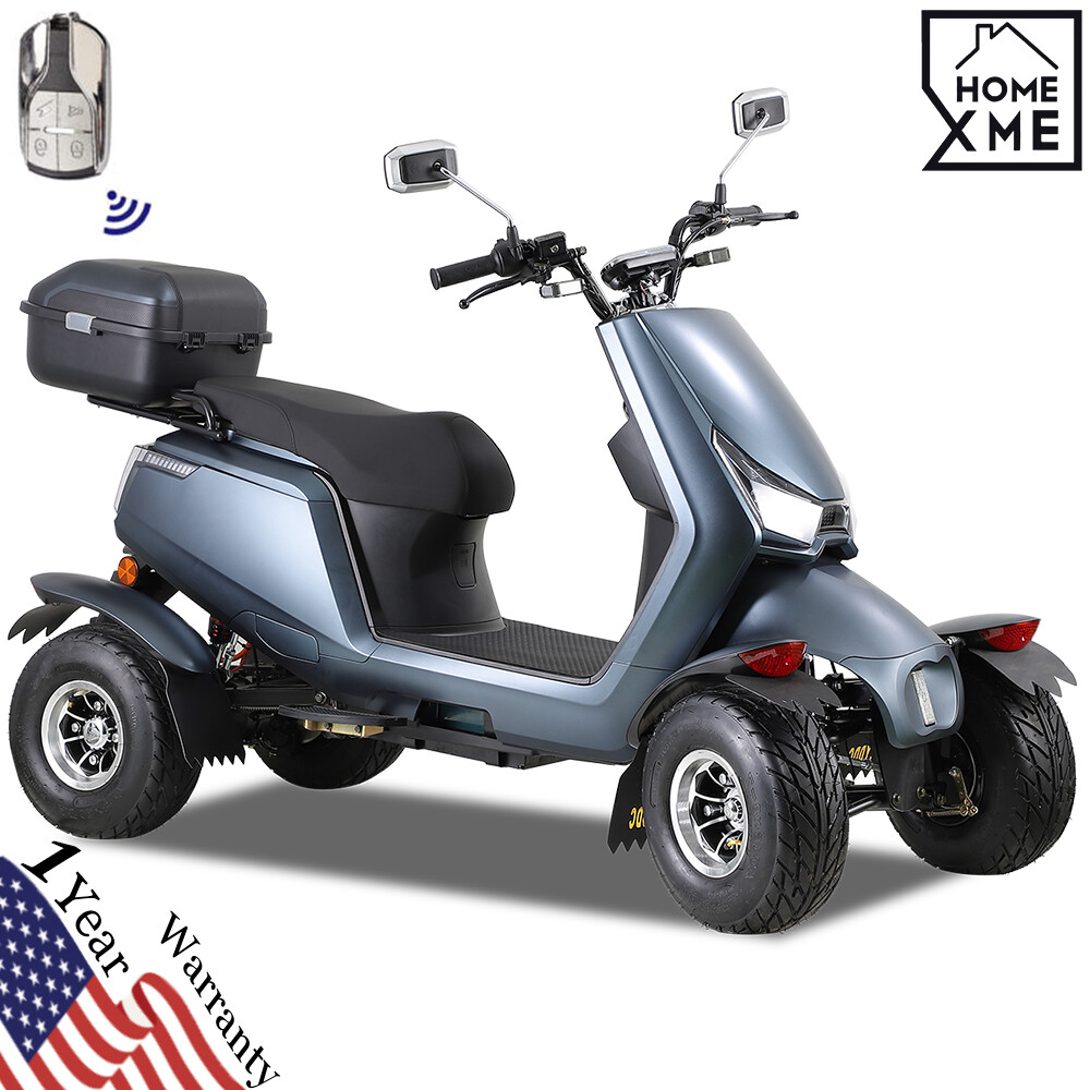 Heavy Duty 4 Wheel Mobility Scooter 1000W Motor 3-Speed 31 Mile for Adult Senior