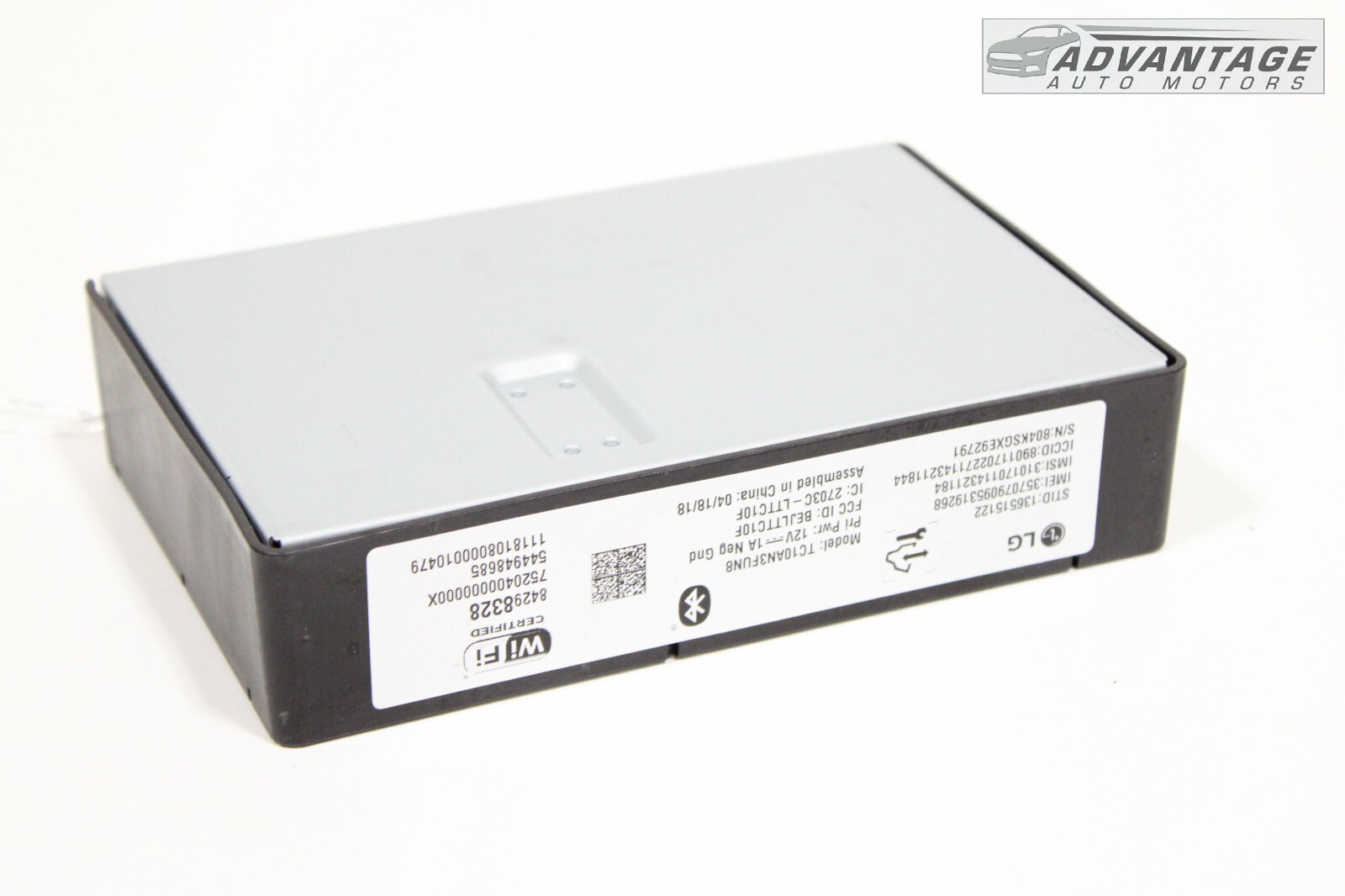 2018-2021 CHEVY TRAVERSE ONSTAR COMMUNICATION TELEMATICS CONTROL MODULE OEM