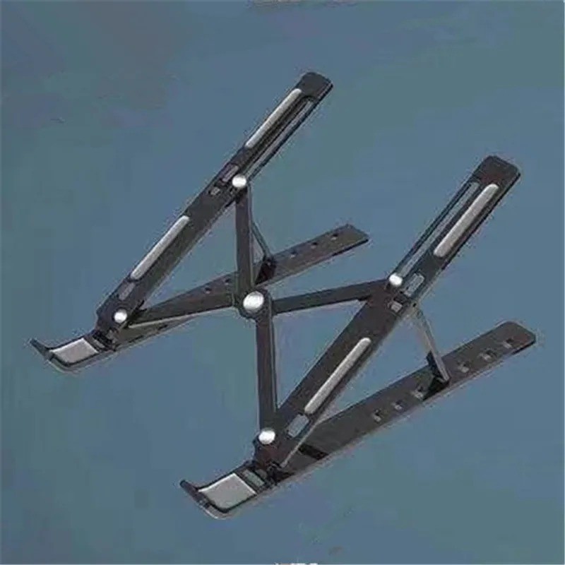 Adjustable Foldable Aluminium Laptop Stand Portable Notebook Tablet Desk Holder