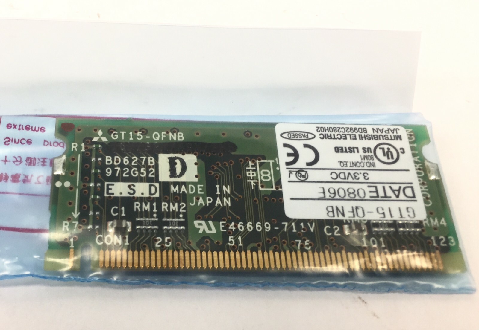Mitsubishi GT15-QFNB Memory Card